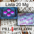 Lista 20 Mg 37